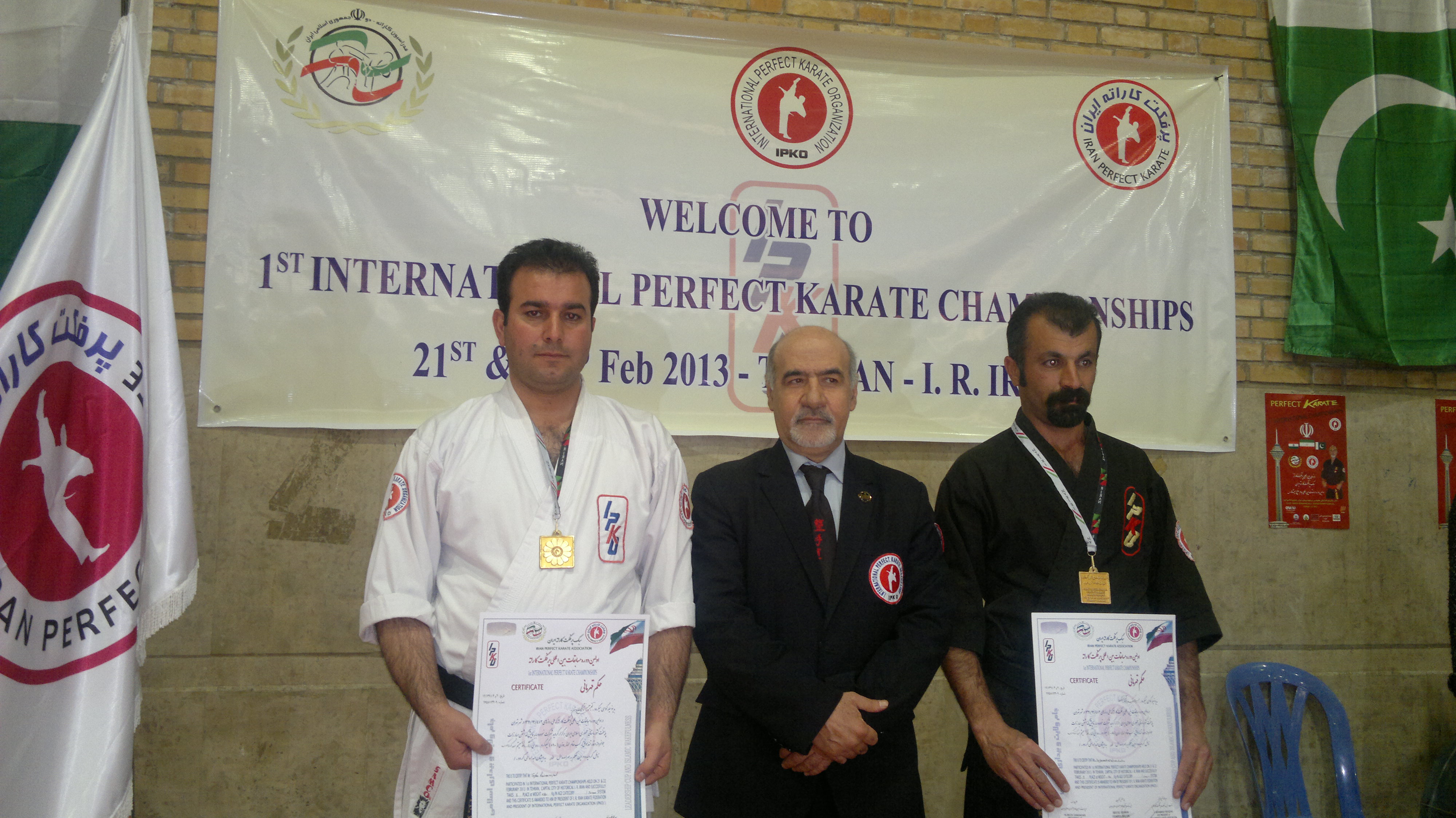 کسب مدال طلای مسابقات پرفکت کاراته