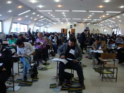 آزمون ورود به حرفه مهندسان در مازندران برگزار شد