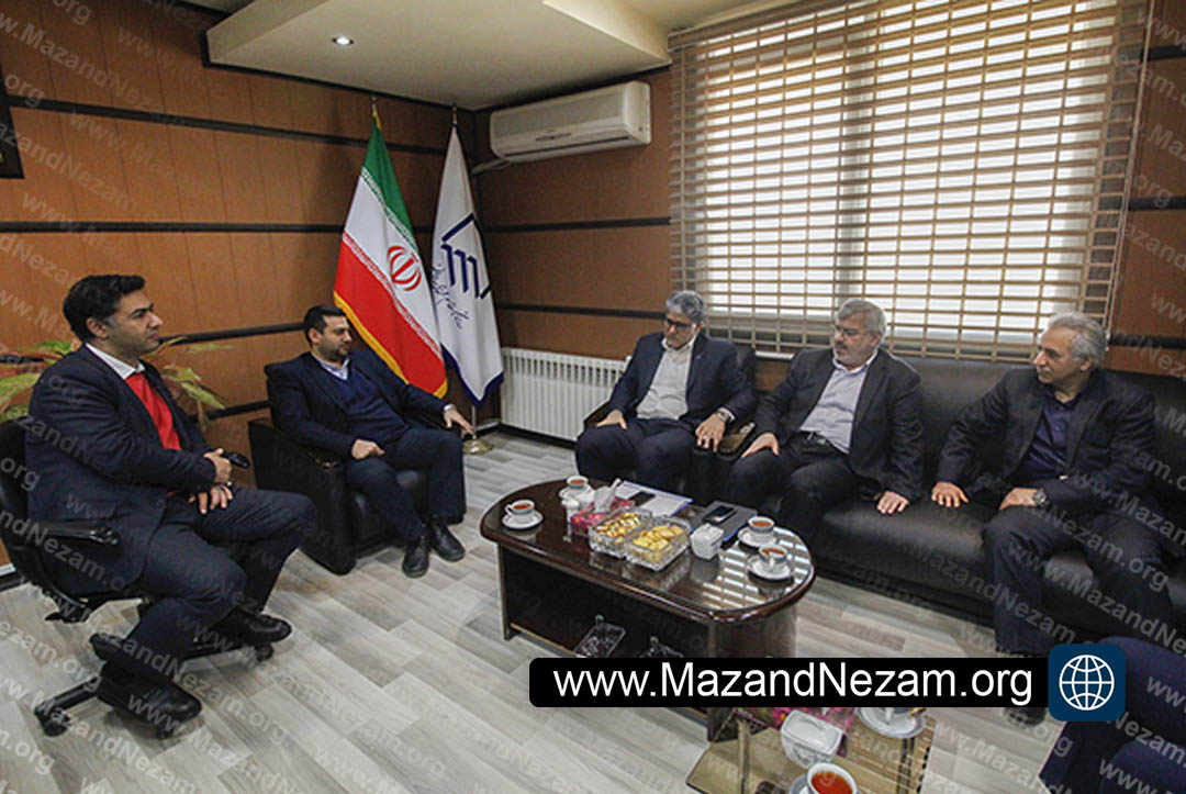 دیدار مدیران بانک صادرات استان با رئیس و خزانه دار سازمان


