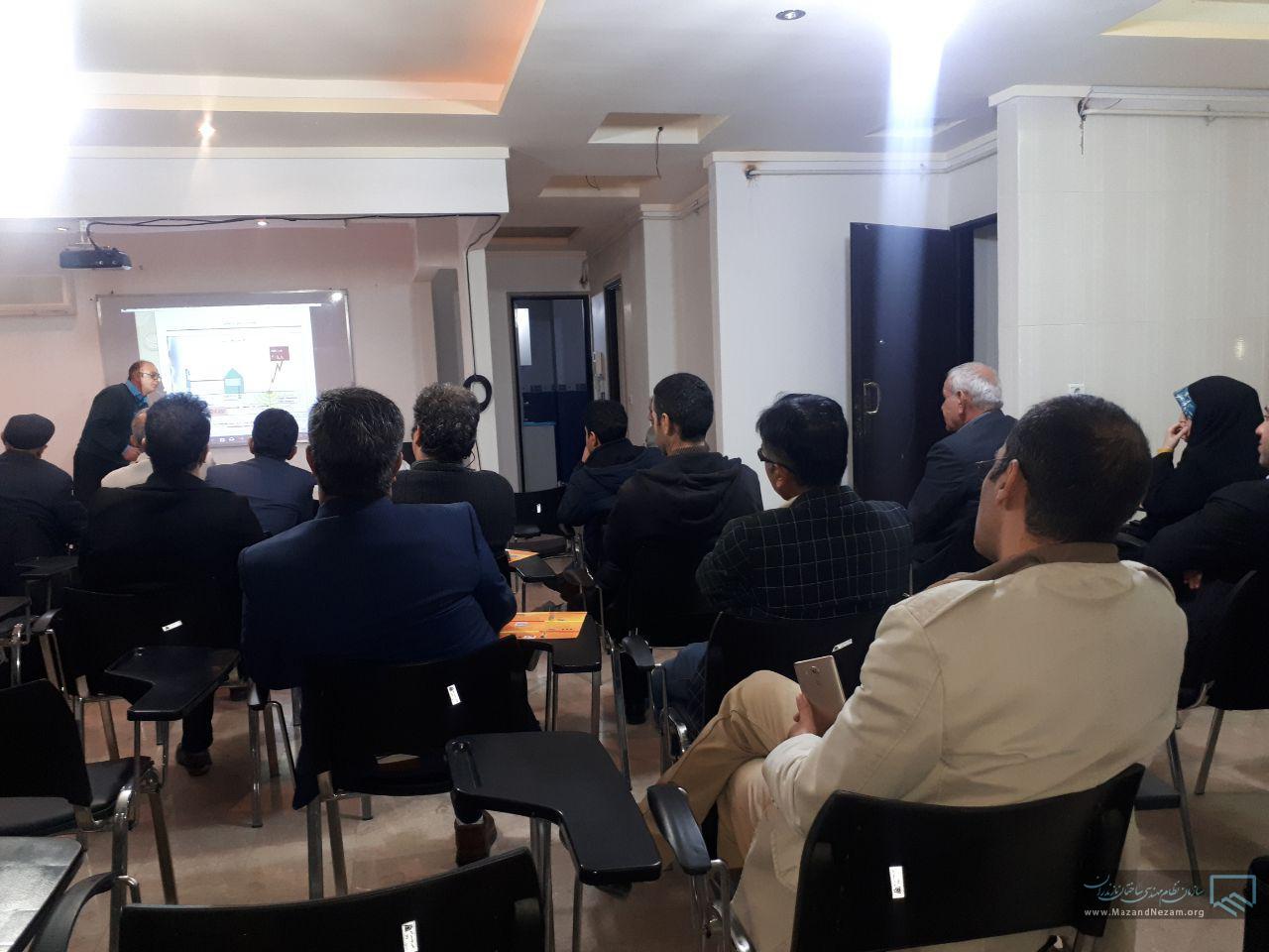 جلسه آموزشی هم بندی در تاسیسات الکتریکی در دفتر نمایندگی آمل برگزار شد