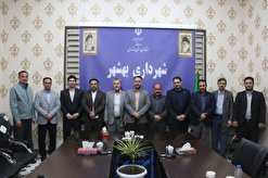 دیدار مشترک احمدی شهردار و اعضای شورای شهر و کانون مهندسین با مهندس صفری