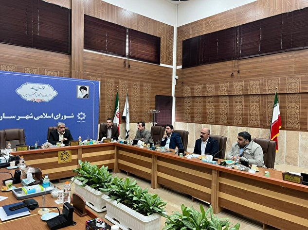 نشست مشترک سازمان و کمیسیون عمران شورای شهر ساری