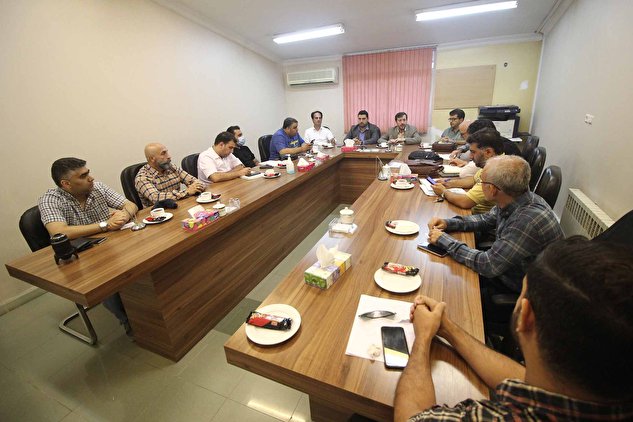 جلسه مشترک کارگروه مجریان سازمان ، کمیته و انجمن مجریان دفتر نمایندگی ساری برگزار شد
