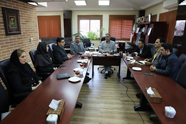 جلسه مشترک هیئت رئیسه سازمان نظام مهندسی ساختمان مازندران با مهندس نظری مدیرکل راه و شهرسازی استان