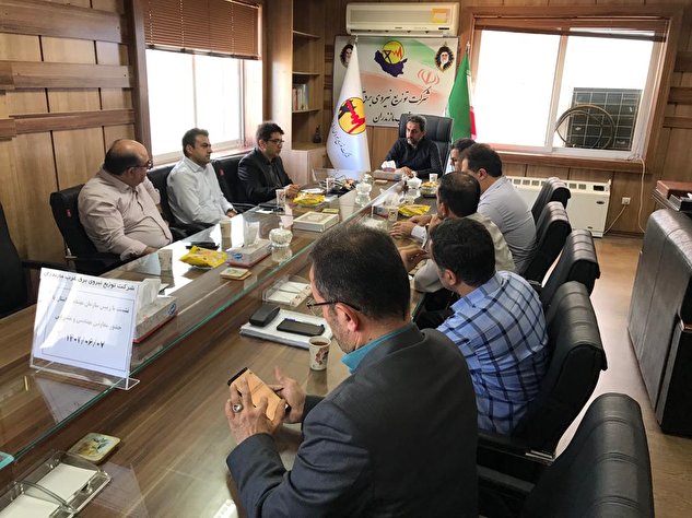 نشست مشترک رئیس سازمان با مدیرعامل شرکت توزیع نیروی برق غرب مازندران