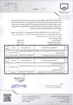 دستورکار دویست و هشتمین و دویست و نهمین جلسه هیأت مدیره دوره نهم