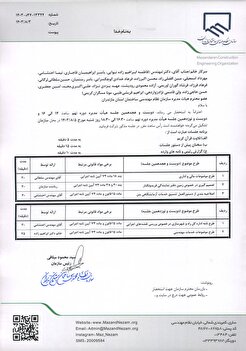 دستور کار دویست و هجدهمین و دویست و نوزدهمین جلسه هیأت مدیره دوره نهم