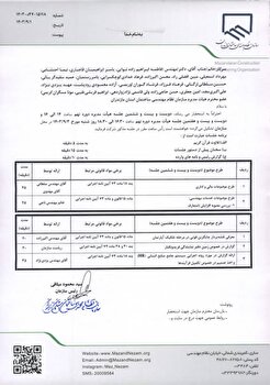 دستور کار دویست و بیست و ششمین و دویست و بیست و هفتمین جلسه هیات مدیره دوره نهم