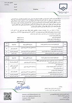 دستور کار  دویست و بیست و هشتمین و  دویست و بیست و نهمین جلسه هیأت مدیره دوره نهم