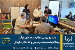 پایش و بررسی عملکرد واحد های ظرفیت و صلاحیت خدمات مهندسی و گاز دفاتر نمایندگی