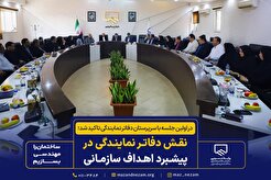 بر نقش دفاتر نمایندگی در پیشبرد اهداف سازمان تاکید شد