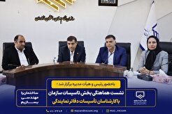 نشست هماهنگی بخش تاسیسات ستاد با کارشناسان تأسیسات دفاتر نمایندگی