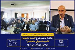 اجرای آزمایشی طرح "تست و تحویل تأسیسات برقی ساختمان" در مازندران آغاز می‌شود