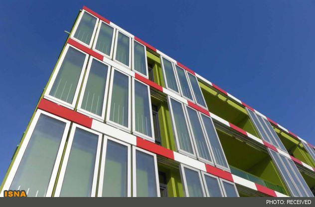 نخستین ساختمان زیستی جهان با نمای بیوراکتور حاوی ریز جلبک افتتاح شد