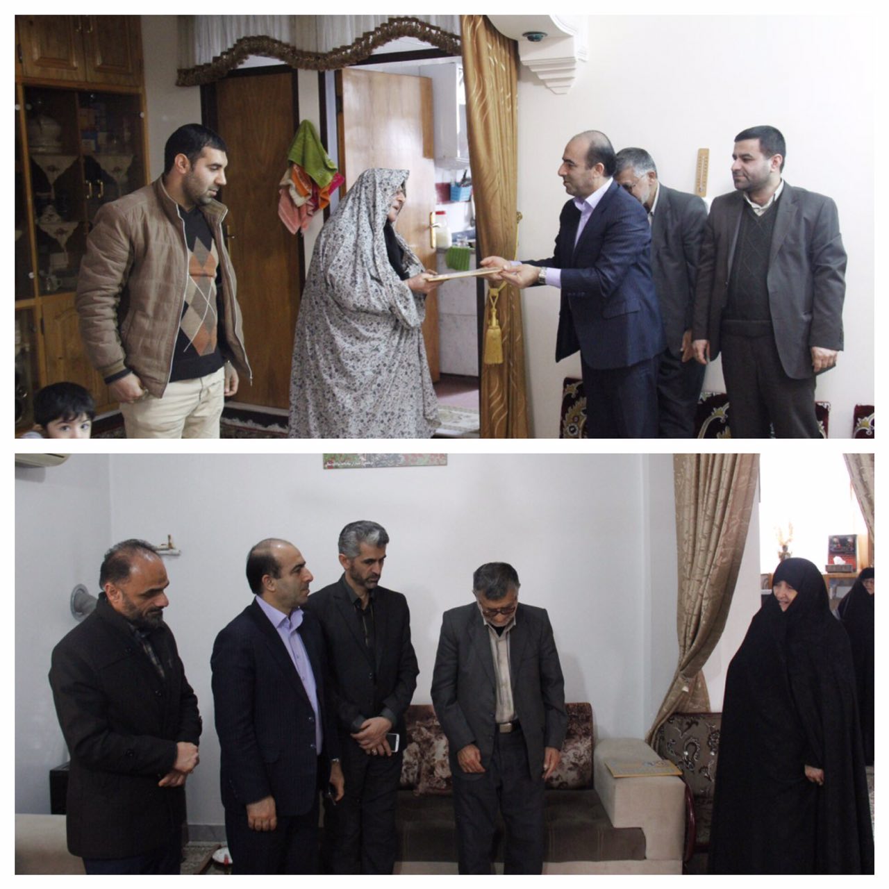 
دیدار رئیس سازمان نظام مهندسی ساختمان مازندران با خانواده های معظم شهدا به مناسبت ایام الله دهه فجر

